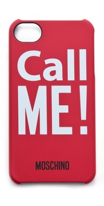 Moschino Call Me! iPhone Case sb