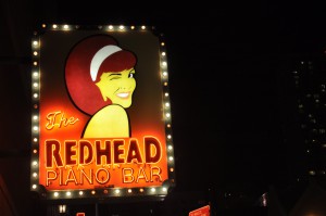 redhead piano bar